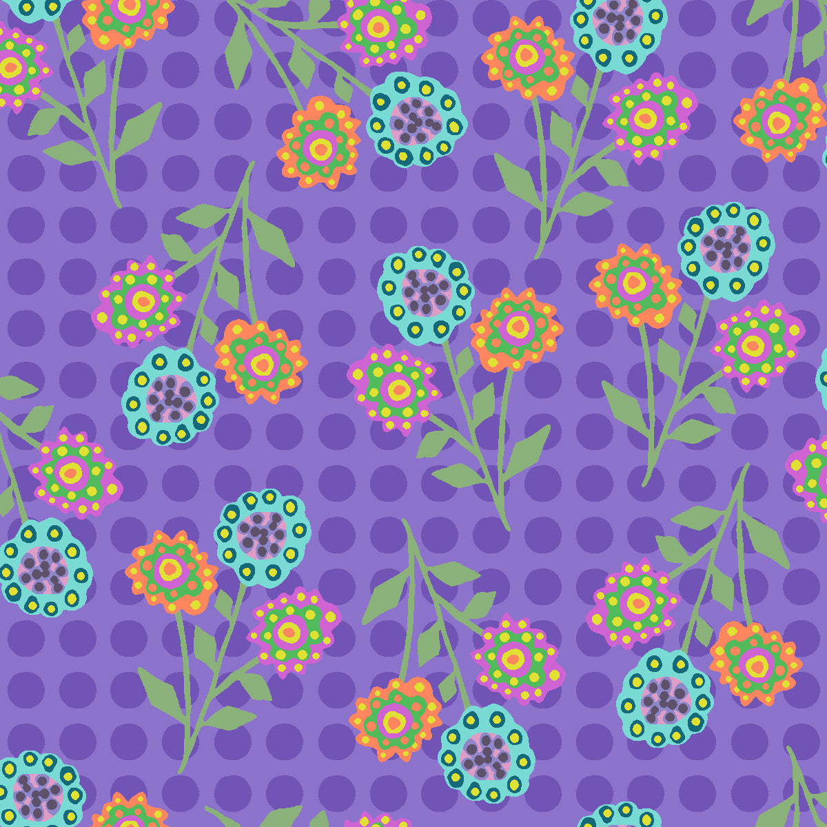 Flower Dot - PURPLE