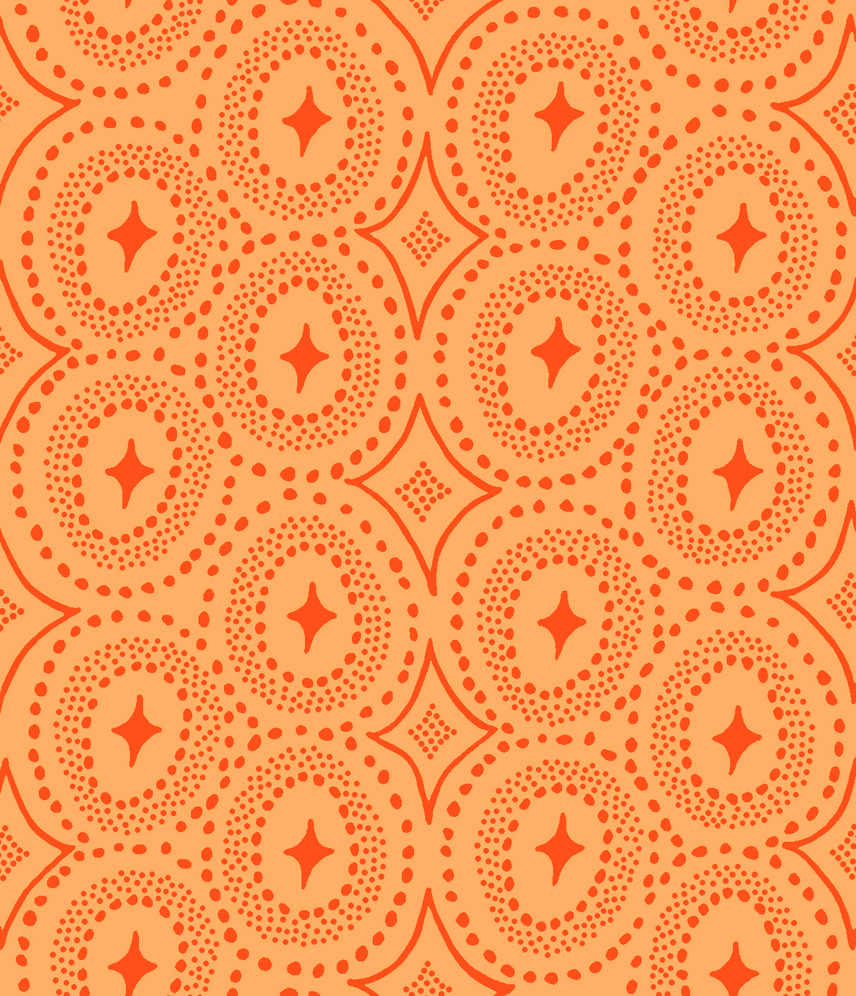 Diamond Dot - ORANGE