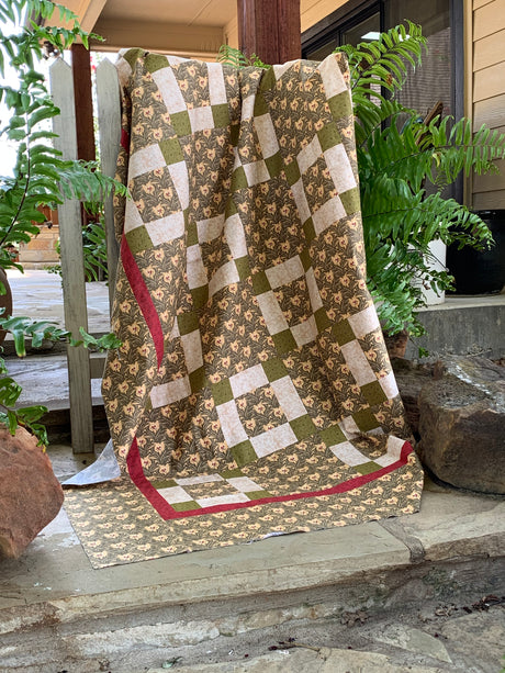 Soldier's Comfort Fabric Kit - Choose Vintage or Paradise kit or pattern