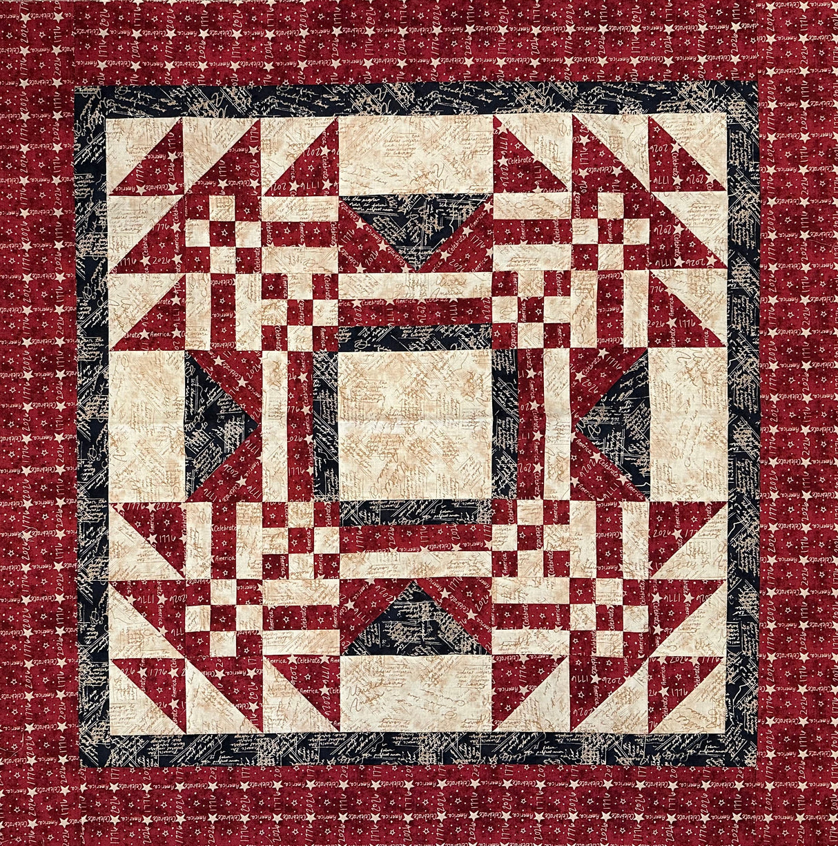 Battlefield fabric kit and/or pattern