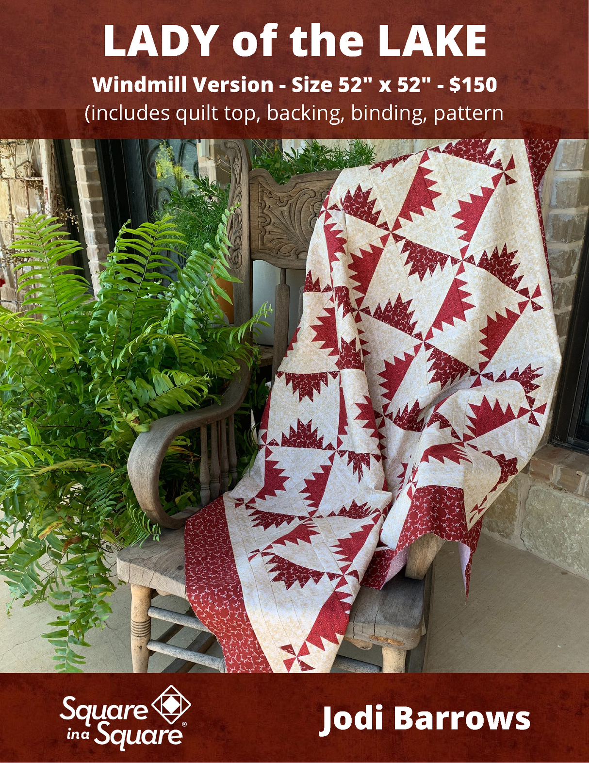 Lady of the Lake - Choose Fabric Kit or Pattern