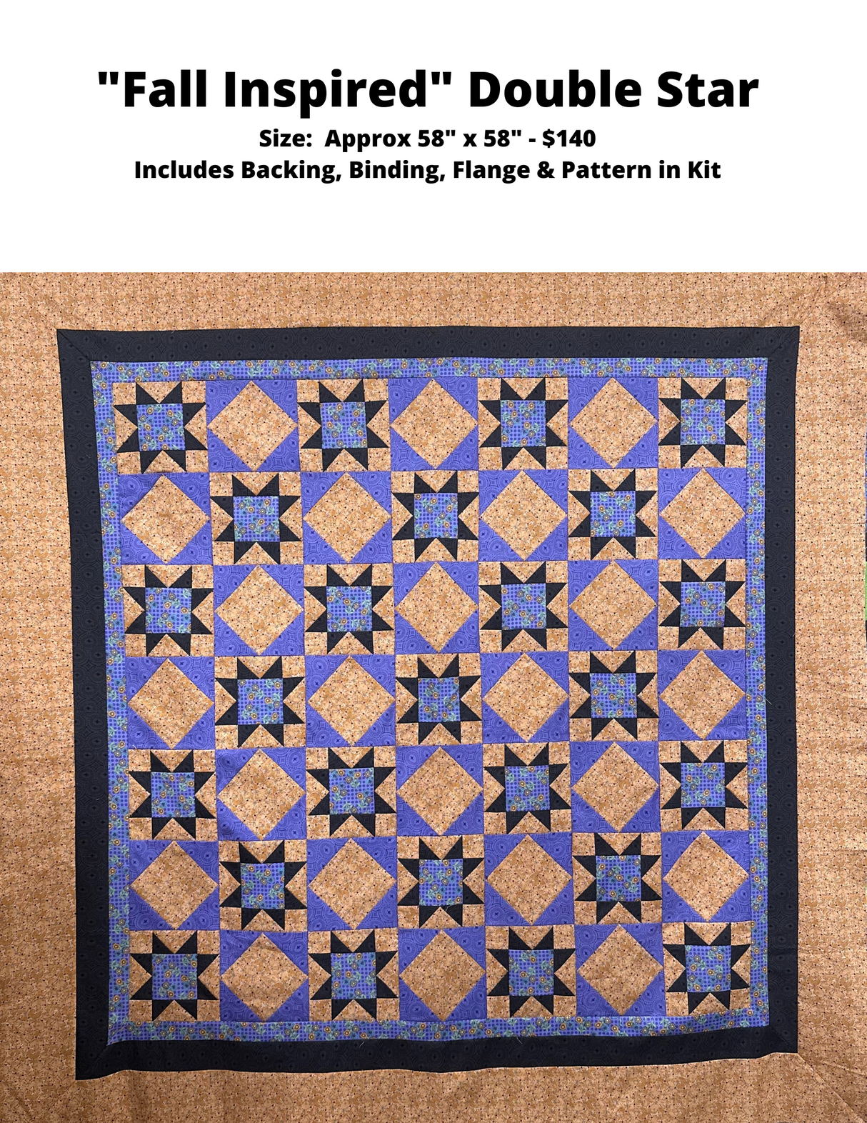 Double Star Fabric Kit - Choose Collection