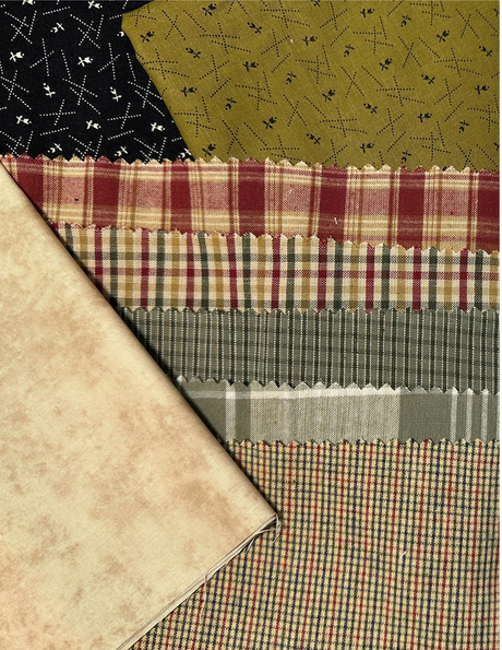 Sawtooth Star Fabric kit- Choose pattern or kit