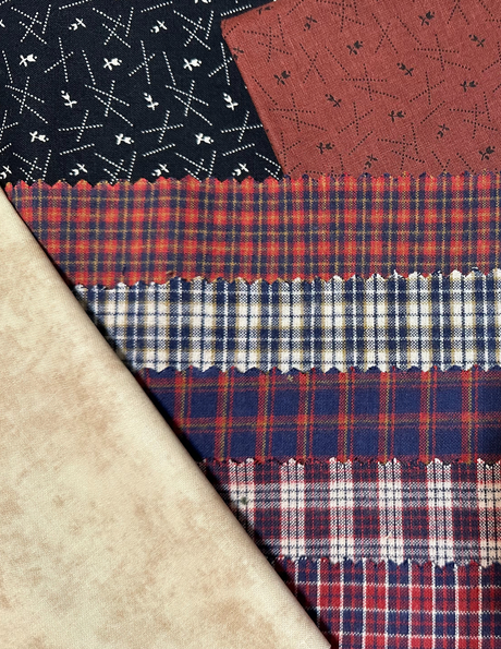 Sawtooth Star Fabric kit- Choose pattern or kit