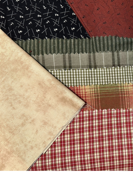 Sawtooth Star Fabric kit- Choose pattern or kit