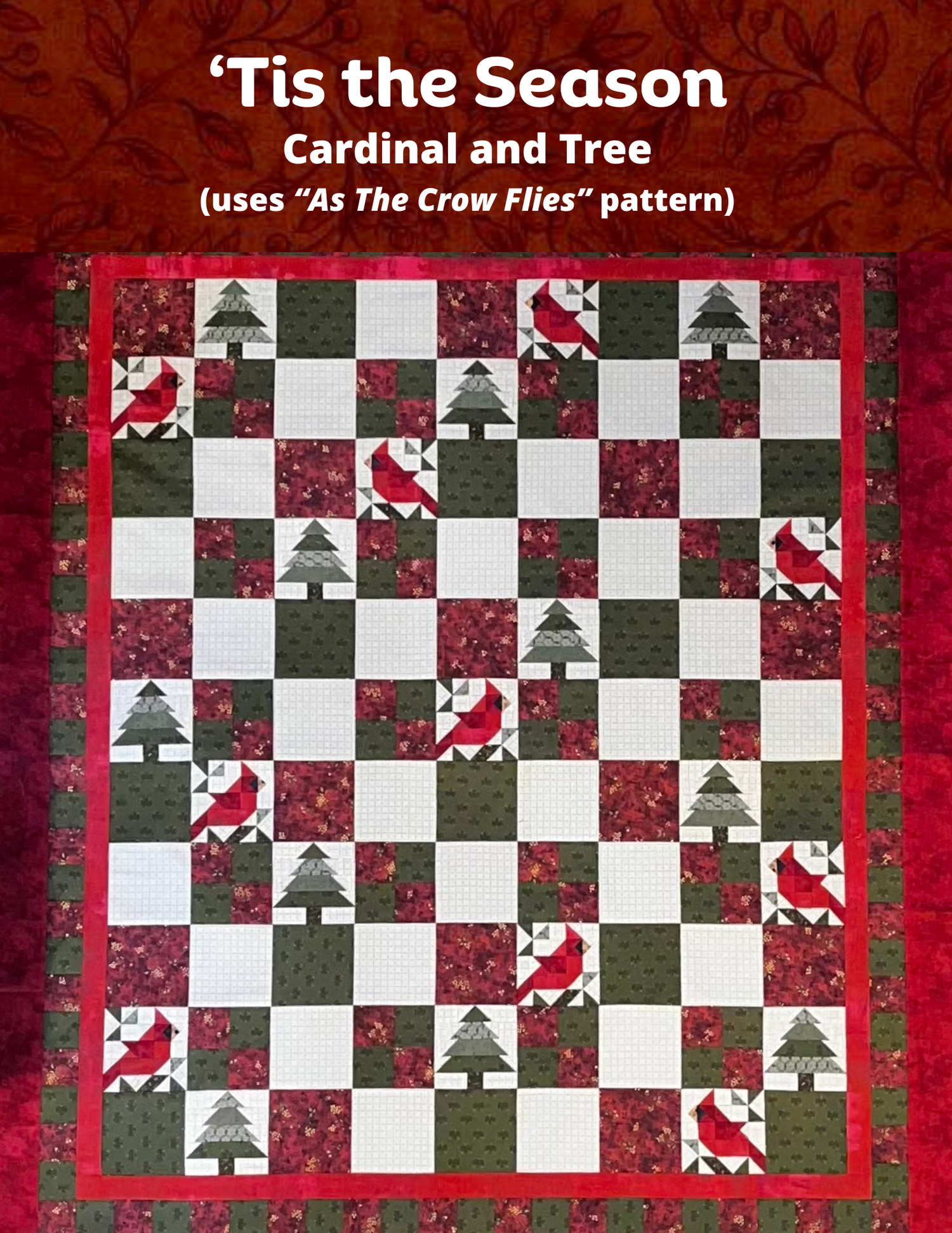 As The Crow Flies fabric kit - Choose pattern or kit