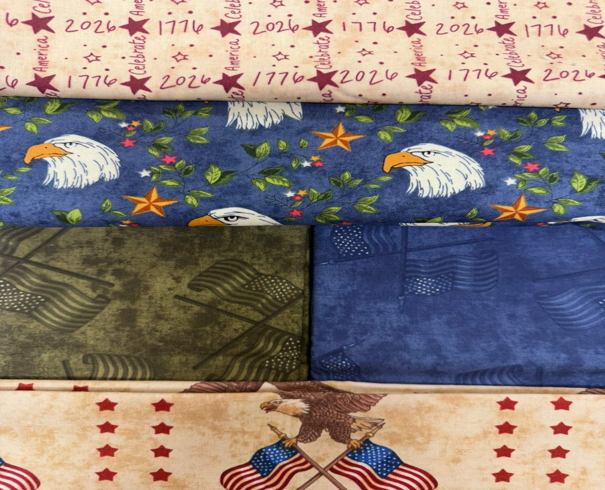 Bundles - (5) 4 yard cuts or (11) 4 yard cuts - choose bundle