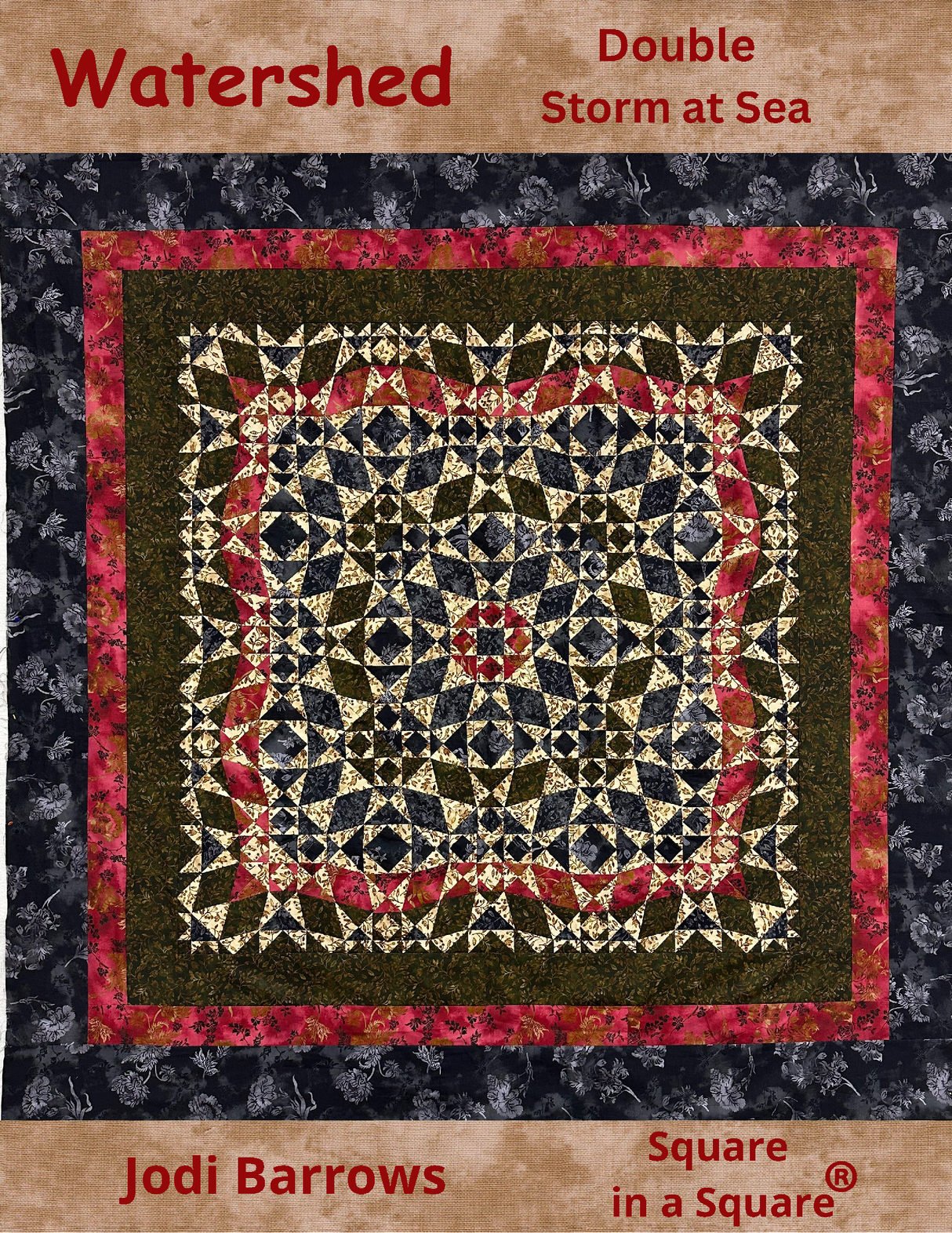 Watershed (Double Storm at Sea) Choose fabric kit or pattern