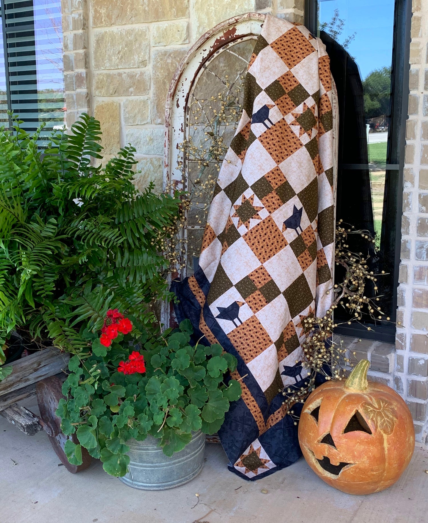 As The Crow Flies fabric kit - Choose pattern or kit