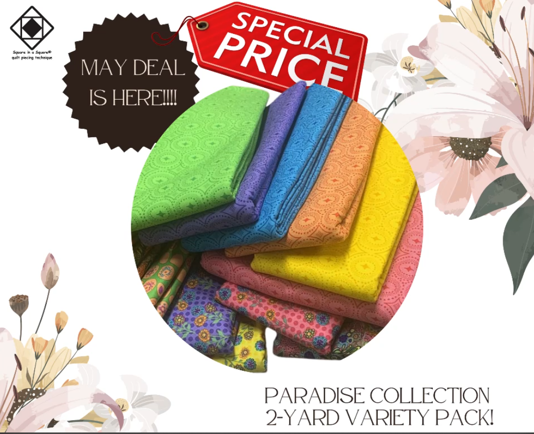 Paradise Collection - 2 yard variety pack - special pricing - save $72