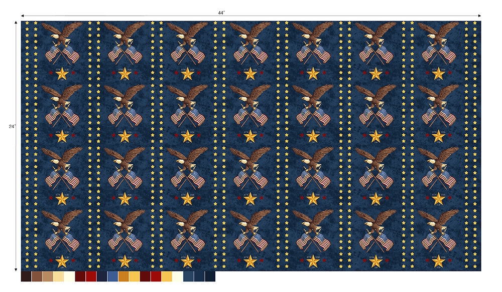 Blue Eagle Flag 2027-77