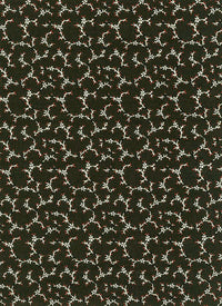 Thumbnail for Dark Moss Green Floral Vine -Vintage 2202-66