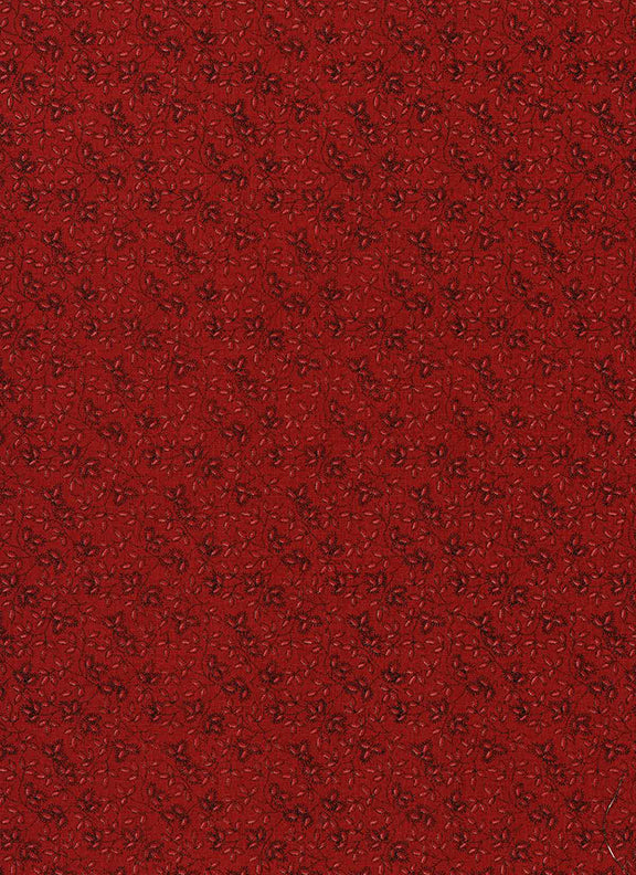 Red Fuzzy Leaf - Vintage 2203-88