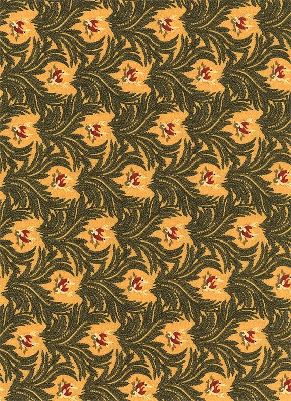 Gold Flaming Bud - Vintage 2204-40