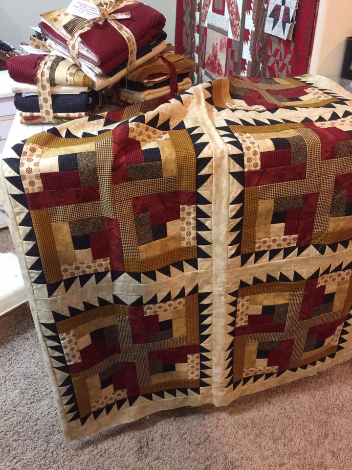 Thomas' Log Cabin ePattern