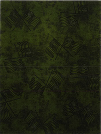 Thumbnail for Green Tone on Tone Flag 2027-65