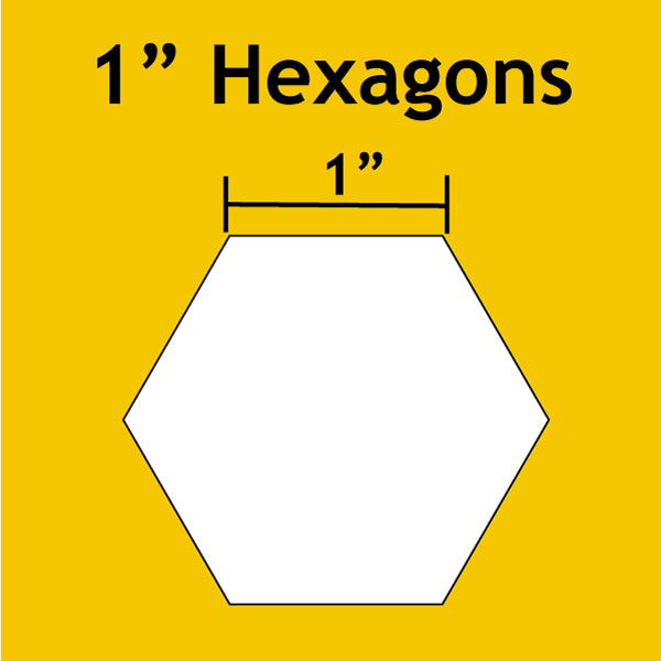 Hexagons Small Pack - 1" size