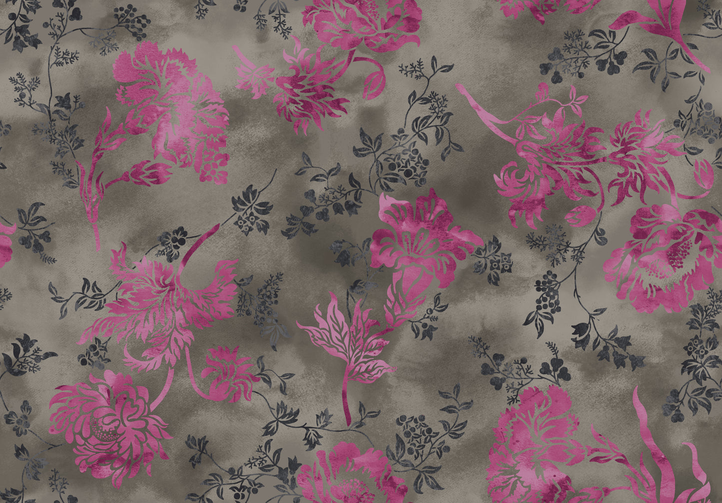 Midnight Orchid Fabric Kit - Choose Color Options