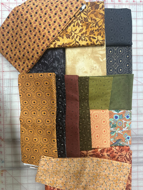 Harvest Gathering Kit & Fall Fabrics (Choose) - All Shipping early to mid July