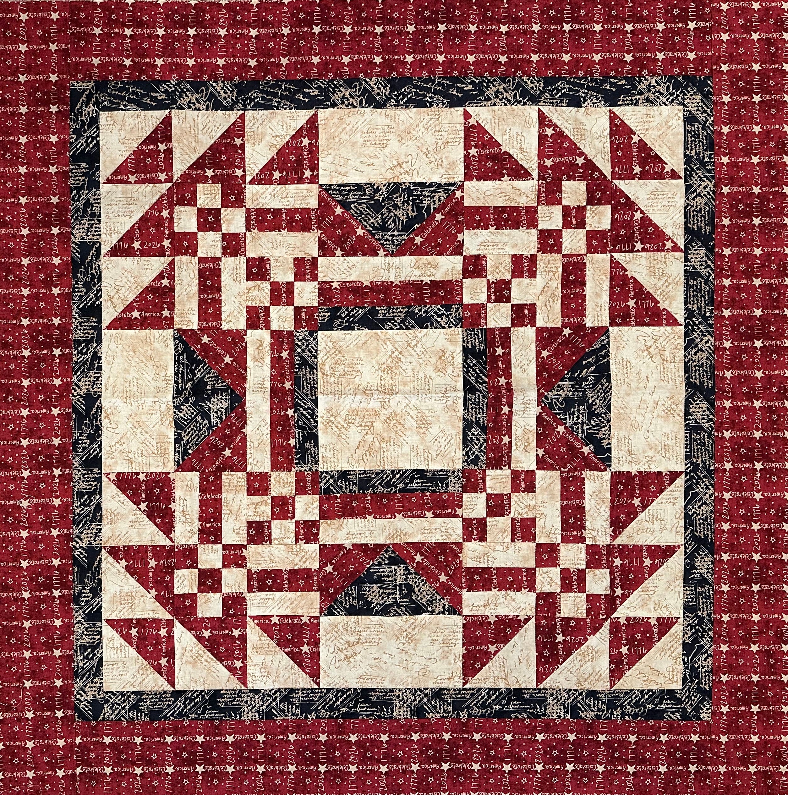 Battlefield fabric kit and/or pattern