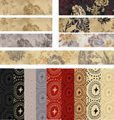 Classic Diamond Dot and Classic Florals