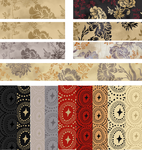 Classic Diamond Dot and Classic Florals