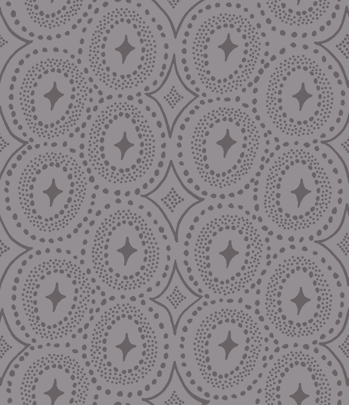 Classic Diamond Dot Gray/Gray