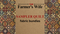 Thumbnail for Farmer's Wife quilt block fabric bundles - reproduction fabric