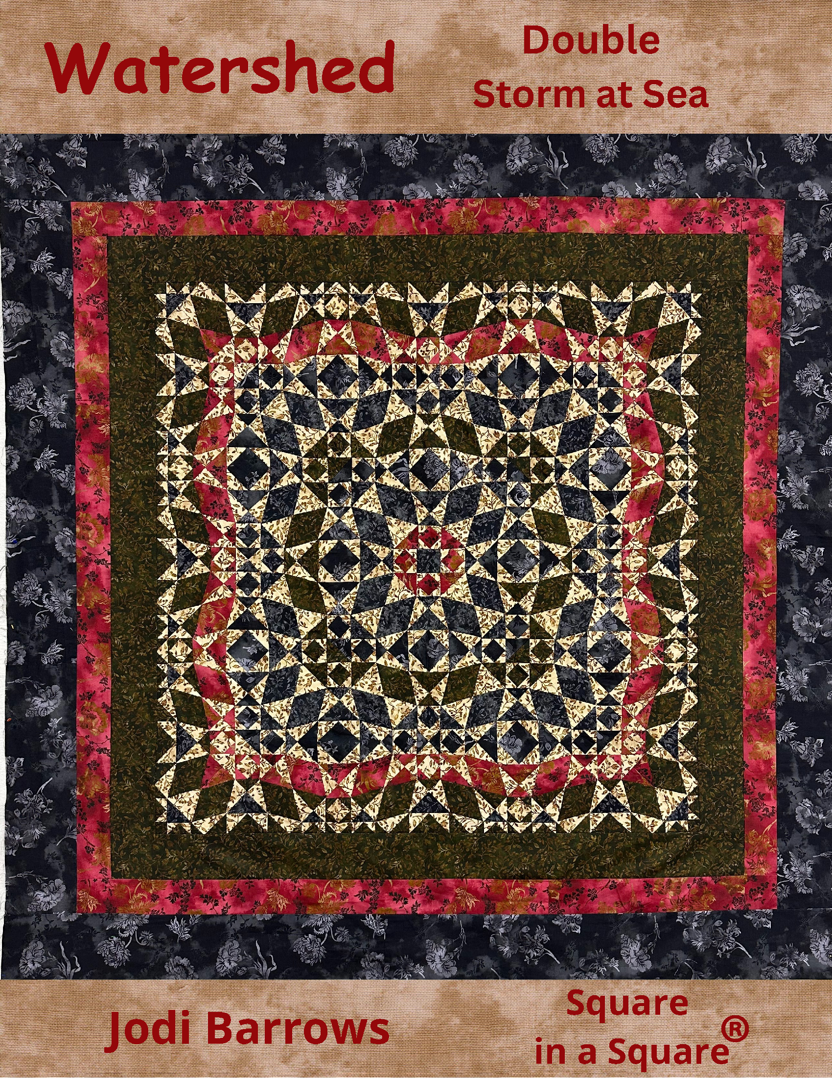 Watershed (Double Storm at Sea) Choose fabric kit or pattern