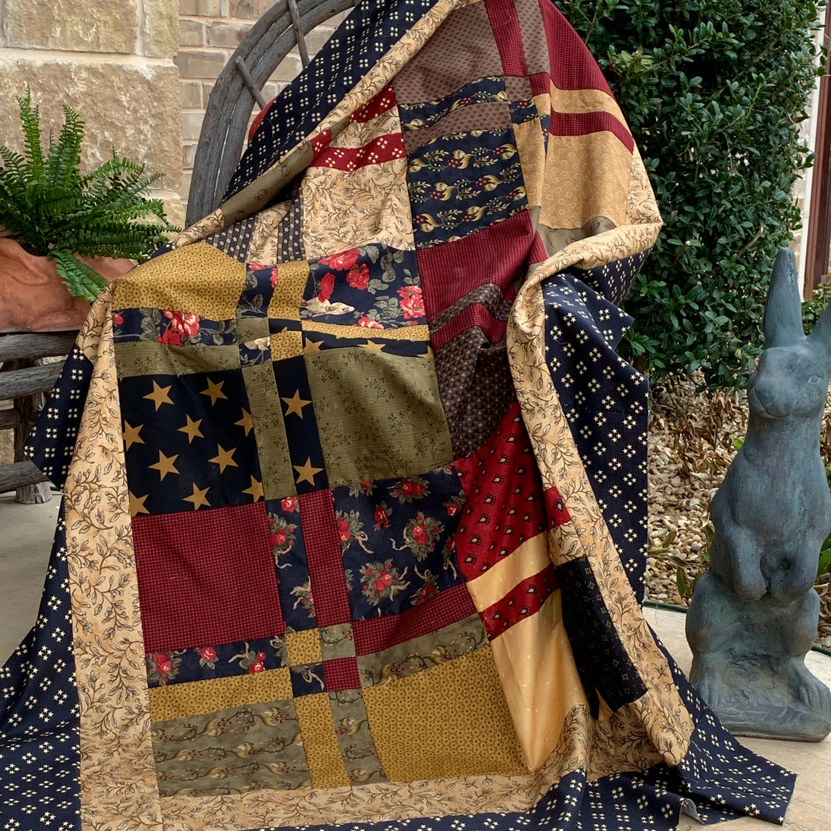 4 Stones ePattern download – Square in a Square Quilting