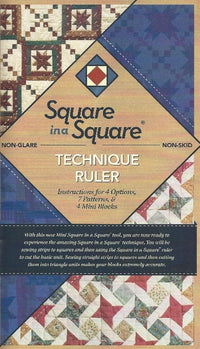 Thumbnail for Square in a Square ORIGINAL technique ruler/tool