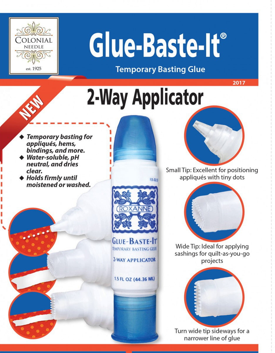 Roxanne Glue Baste-It 1.5oz squeeze bottle – Square in a Square