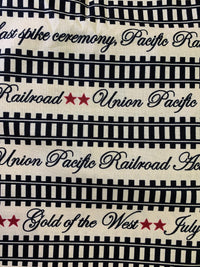 Thumbnail for Tan Railroad Track Stripe 7777-30