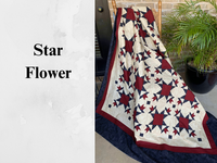 Thumbnail for Star Flower / Fruit Salad pattern - 2 patterns ePattern