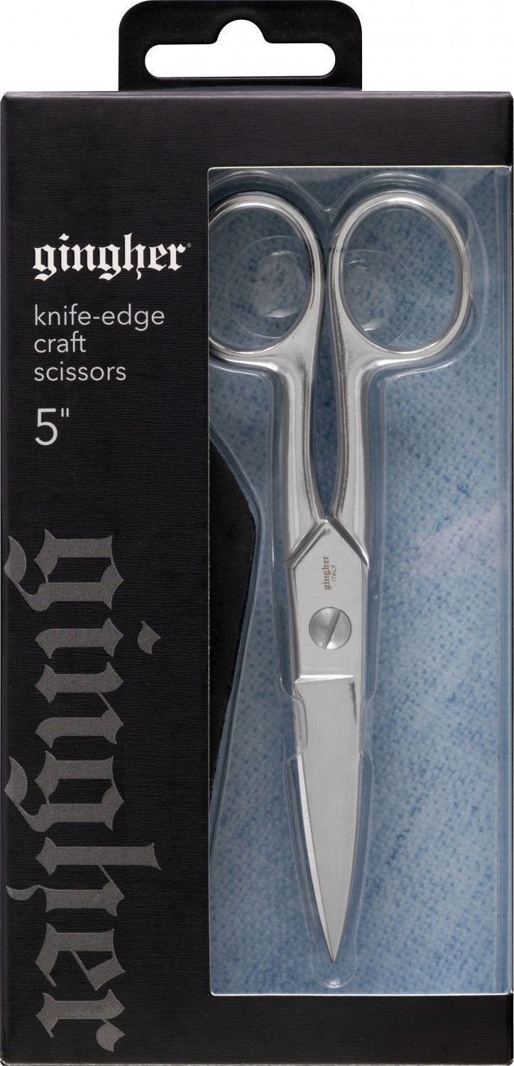Gingher 5" knife-edge craft scissors