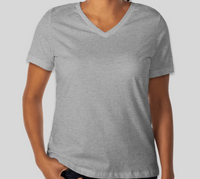 Thumbnail for V-neck Tee Shirts - Choose Color and Size